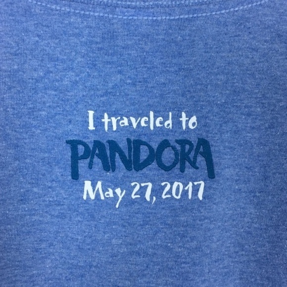 DISNEY Parks T Shirt Pandora Avatar 2017 Passholder Exclusive Banshee Size Large - Picture 7 of 10